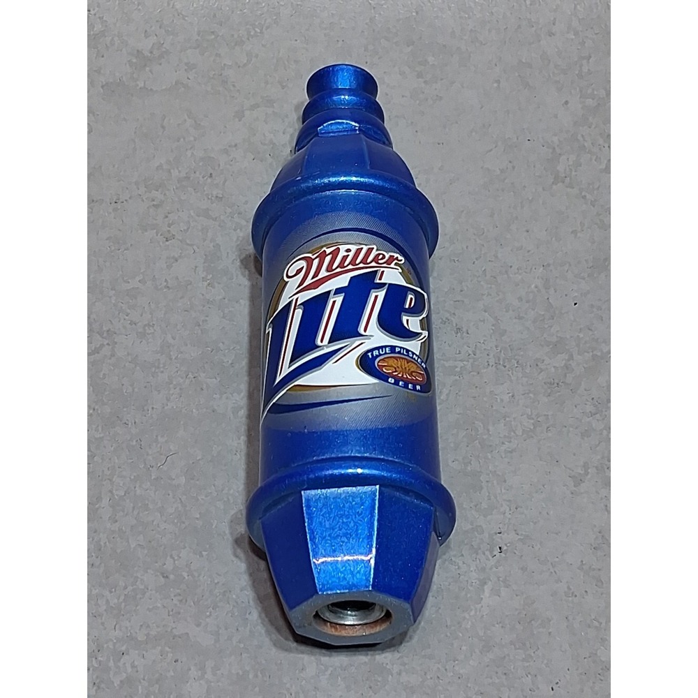 Vintage Miller Lite Beer Wooden Mini Tap Handle Knob